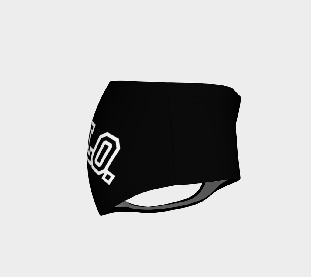 DOG CLO. Booty Shorts Black & White (Womens)