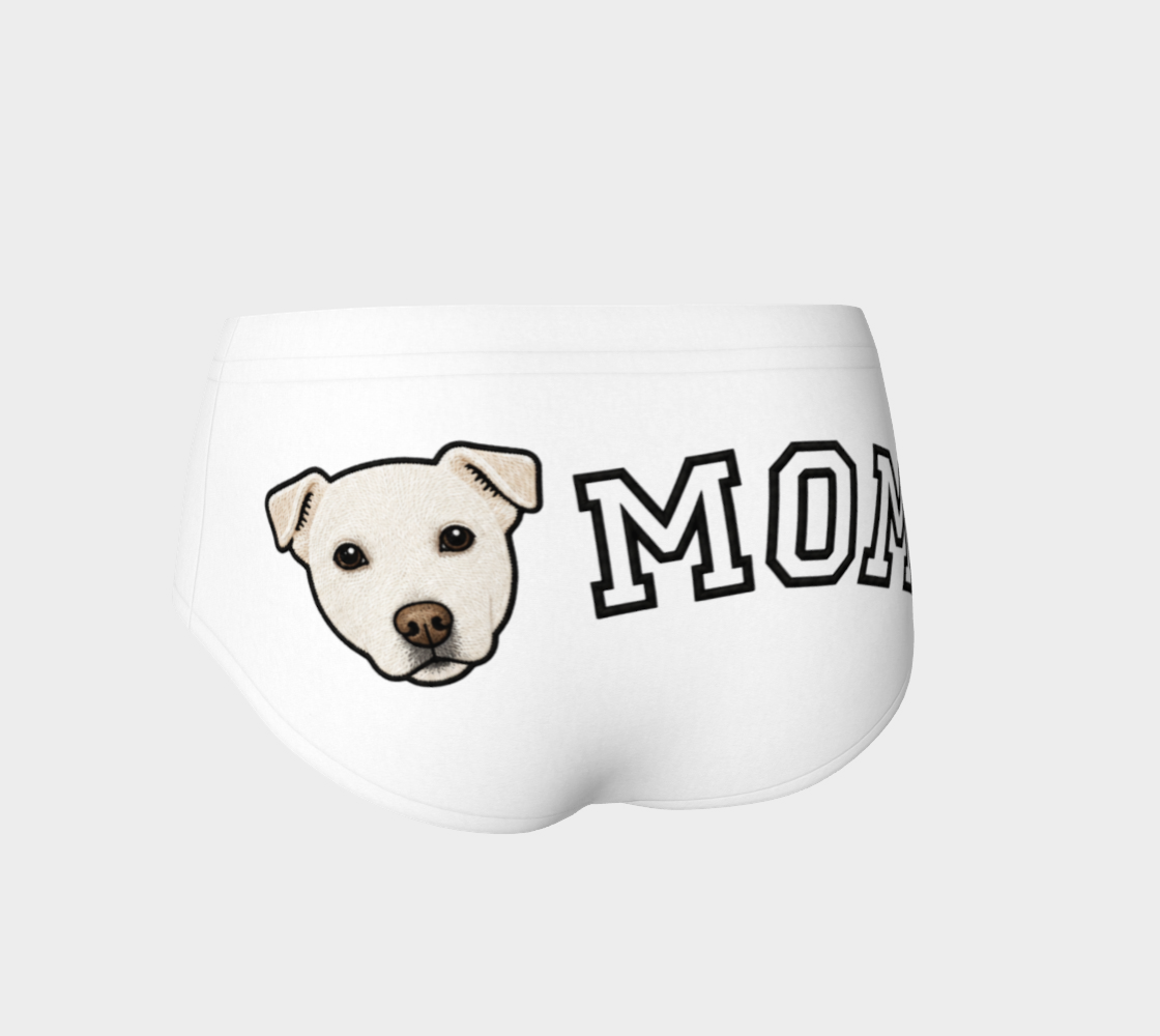DOG MOM. Booty Shorts (Womens)