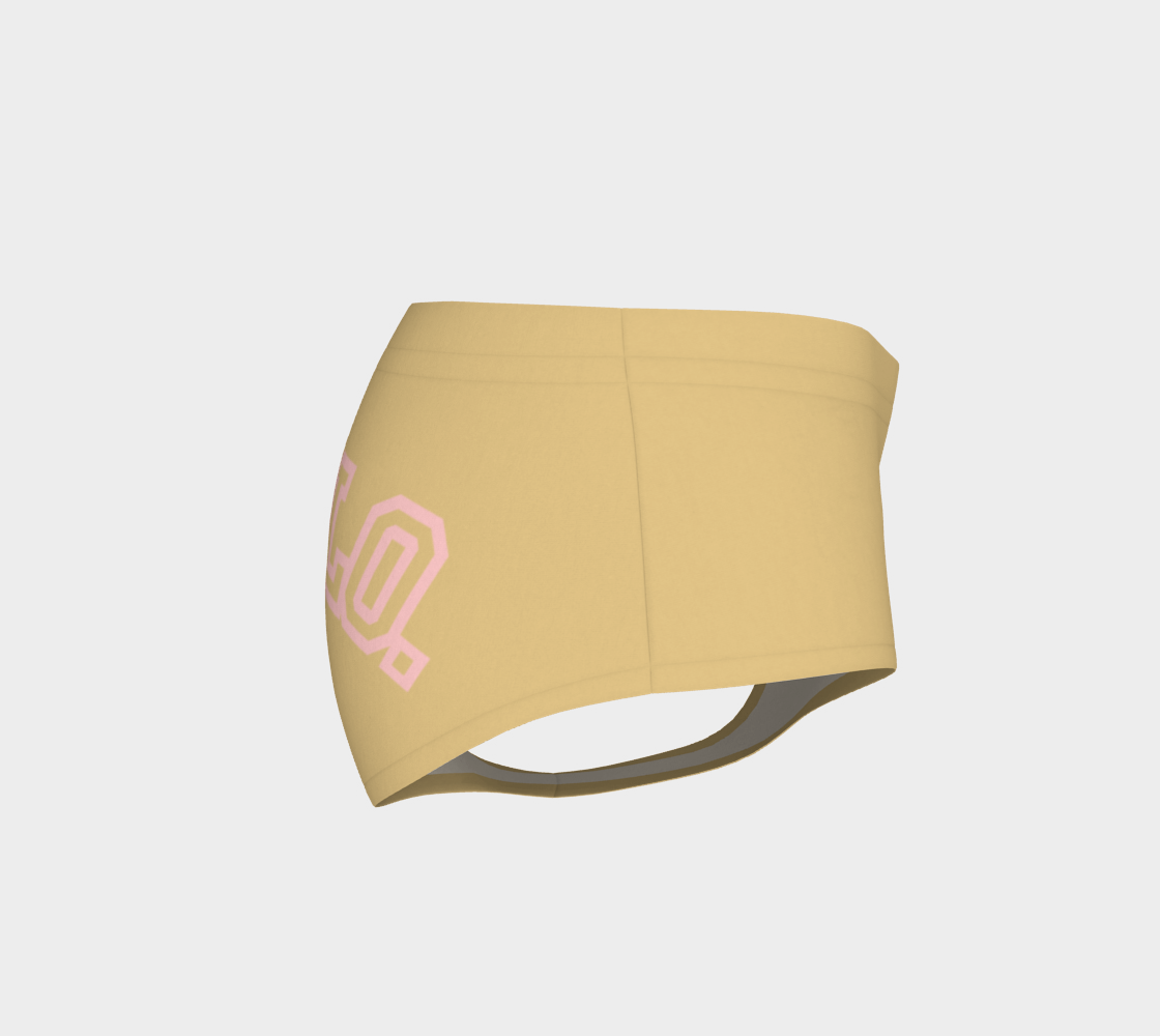 DOG CLO. Booty Shorts Tan & Pink (Womens)