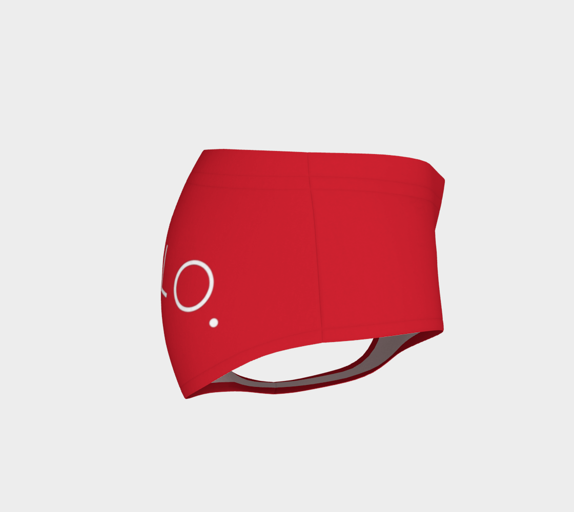 DOG CLO. Booty Shorts Red (Womens)